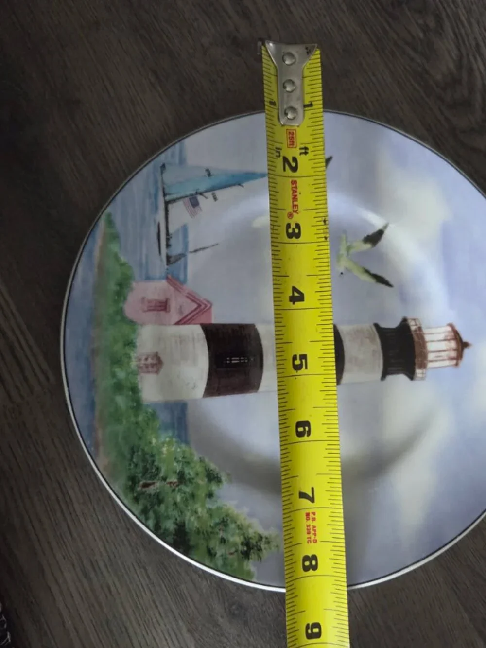 Thomson Pottery Lighthouse Salad Plates - set of 4